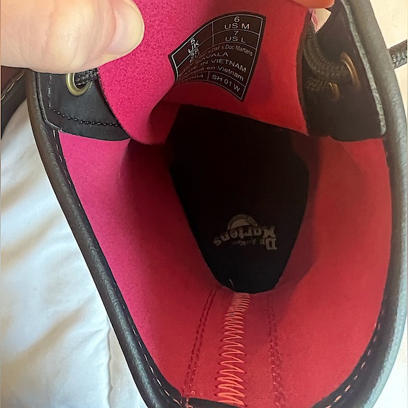 NWOT Dr. Marten's Zavala Women's Combat Boot - Picture 5 of 5